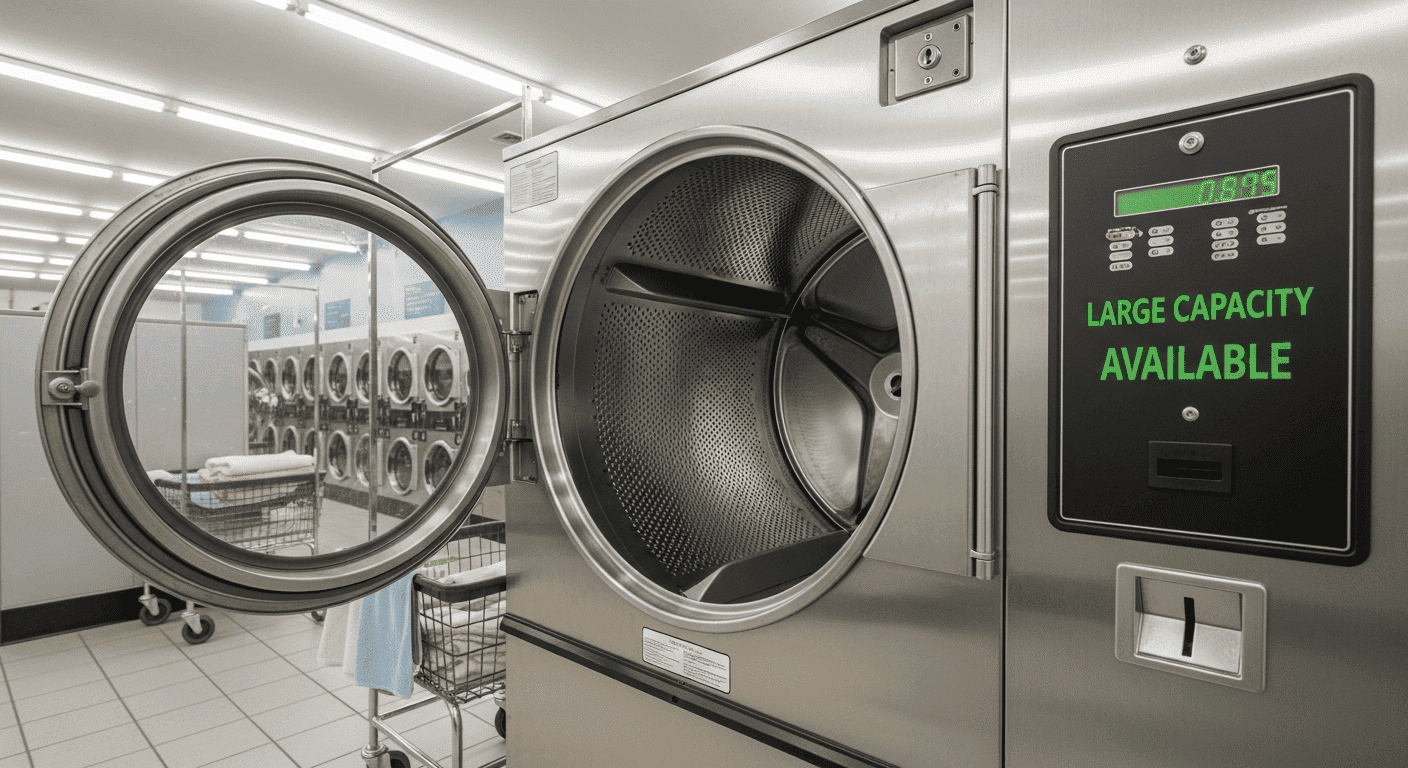 Extra large dryer drum